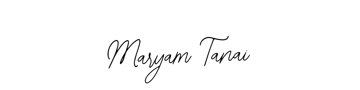 Maryam Tanai stylish signature style. Best Handwritten Sign (Bearetta-2O07w) for my name. Handwritten Signature Collection Ideas for my name Maryam Tanai. Maryam Tanai signature style 12 images and pictures png