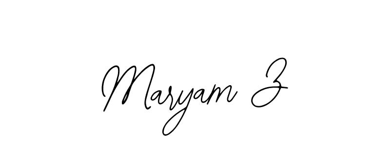 Here are the top 10 professional signature styles for the name Maryam Z. These are the best autograph styles you can use for your name. Maryam Z signature style 12 images and pictures png