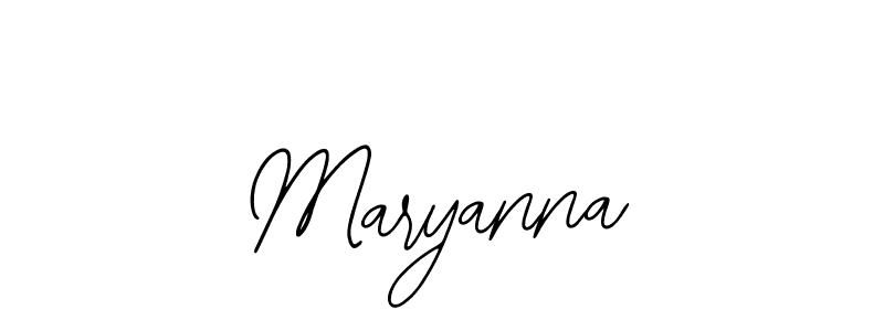 Make a beautiful signature design for name Maryanna. Use this online signature maker to create a handwritten signature for free. Maryanna signature style 12 images and pictures png