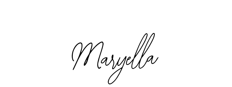 The best way (Bearetta-2O07w) to make a short signature is to pick only two or three words in your name. The name Maryella include a total of six letters. For converting this name. Maryella signature style 12 images and pictures png