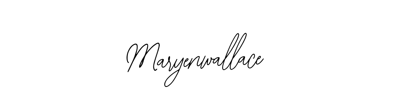 How to Draw Maryenwallace signature style? Bearetta-2O07w is a latest design signature styles for name Maryenwallace. Maryenwallace signature style 12 images and pictures png
