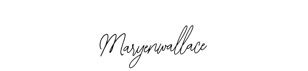 Best and Professional Signature Style for Maryenwallace. Bearetta-2O07w Best Signature Style Collection. Maryenwallace signature style 12 images and pictures png