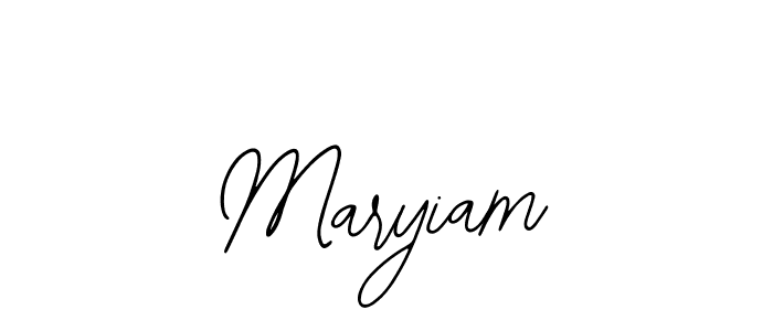 Make a beautiful signature design for name Maryiam. With this signature (Bearetta-2O07w) style, you can create a handwritten signature for free. Maryiam signature style 12 images and pictures png