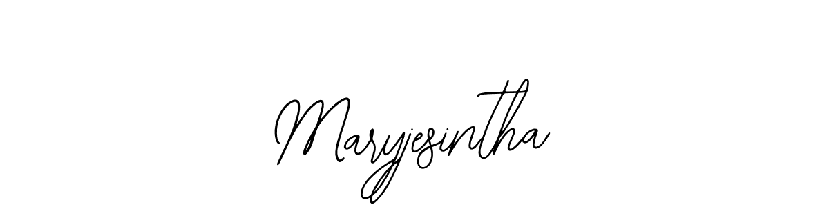 Make a short Maryjesintha signature style. Manage your documents anywhere anytime using Bearetta-2O07w. Create and add eSignatures, submit forms, share and send files easily. Maryjesintha signature style 12 images and pictures png
