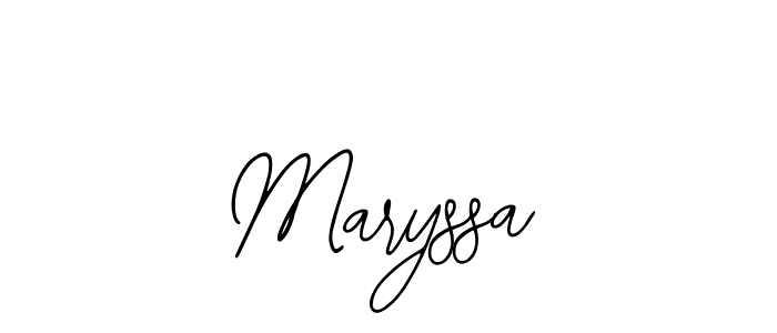 Use a signature maker to create a handwritten signature online. With this signature software, you can design (Bearetta-2O07w) your own signature for name Maryssa. Maryssa signature style 12 images and pictures png