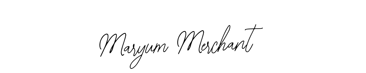 if you are searching for the best signature style for your name Maryum Merchant. so please give up your signature search. here we have designed multiple signature styles  using Bearetta-2O07w. Maryum Merchant signature style 12 images and pictures png