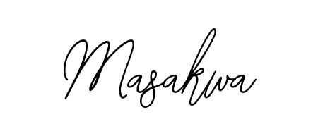 How to make Masakwa signature? Bearetta-2O07w is a professional autograph style. Create handwritten signature for Masakwa name. Masakwa signature style 12 images and pictures png