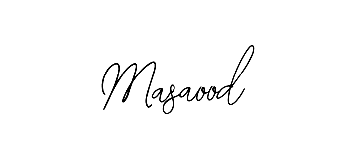 How to make Masaood name signature. Use Bearetta-2O07w style for creating short signs online. This is the latest handwritten sign. Masaood signature style 12 images and pictures png