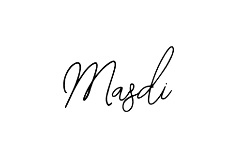 Create a beautiful signature design for name Masdi. With this signature (Bearetta-2O07w) fonts, you can make a handwritten signature for free. Masdi signature style 12 images and pictures png