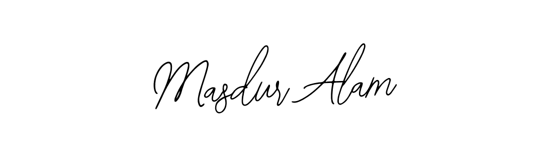 Also we have Masdur Alam name is the best signature style. Create professional handwritten signature collection using Bearetta-2O07w autograph style. Masdur Alam signature style 12 images and pictures png