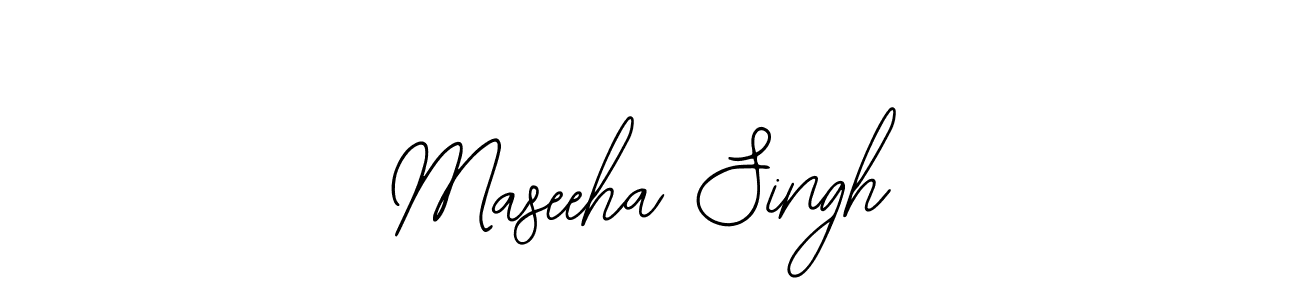 Make a beautiful signature design for name Maseeha Singh. Use this online signature maker to create a handwritten signature for free. Maseeha Singh signature style 12 images and pictures png