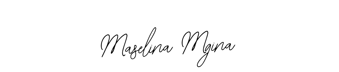 Make a beautiful signature design for name Maselina Mgina. With this signature (Bearetta-2O07w) style, you can create a handwritten signature for free. Maselina Mgina signature style 12 images and pictures png