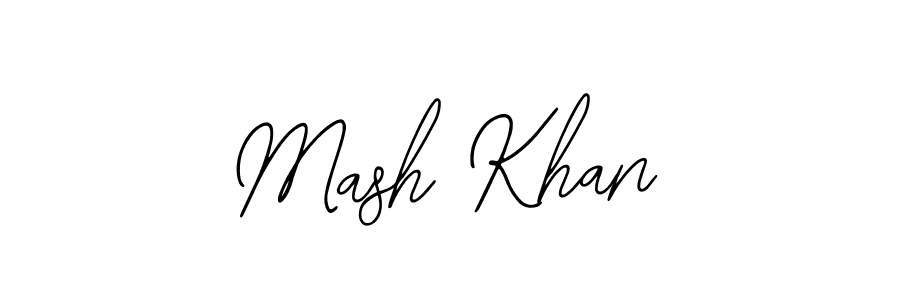 The best way (Bearetta-2O07w) to make a short signature is to pick only two or three words in your name. The name Mash Khan include a total of six letters. For converting this name. Mash Khan signature style 12 images and pictures png