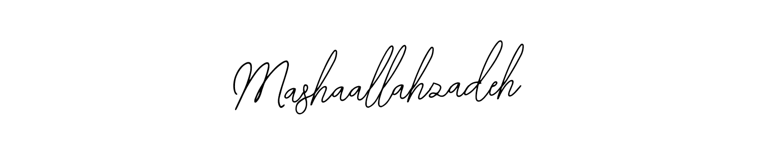 How to Draw Mashaallahzadeh signature style? Bearetta-2O07w is a latest design signature styles for name Mashaallahzadeh. Mashaallahzadeh signature style 12 images and pictures png