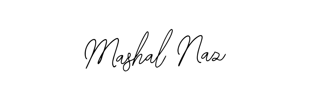 Also You can easily find your signature by using the search form. We will create Mashal Naz name handwritten signature images for you free of cost using Bearetta-2O07w sign style. Mashal Naz signature style 12 images and pictures png