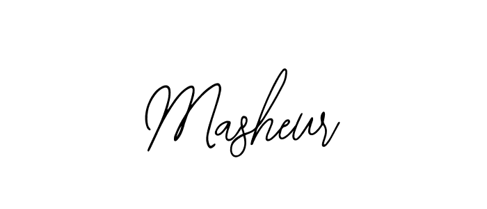 You should practise on your own different ways (Bearetta-2O07w) to write your name (Masheur) in signature. don't let someone else do it for you. Masheur signature style 12 images and pictures png