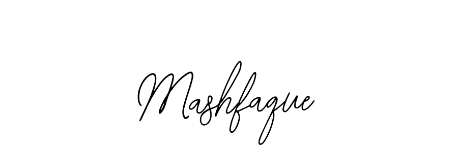 How to make Mashfaque signature? Bearetta-2O07w is a professional autograph style. Create handwritten signature for Mashfaque name. Mashfaque signature style 12 images and pictures png