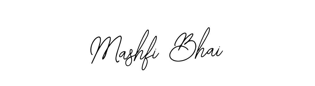 Make a beautiful signature design for name Mashfi Bhai. Use this online signature maker to create a handwritten signature for free. Mashfi Bhai signature style 12 images and pictures png