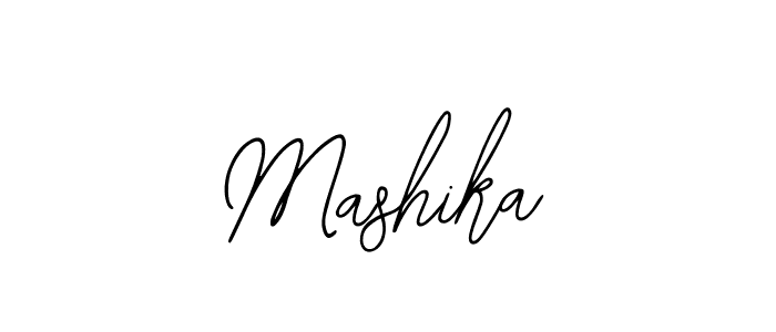 How to make Mashika signature? Bearetta-2O07w is a professional autograph style. Create handwritten signature for Mashika name. Mashika signature style 12 images and pictures png