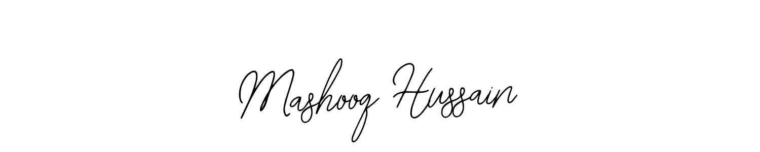 Similarly Bearetta-2O07w is the best handwritten signature design. Signature creator online .You can use it as an online autograph creator for name Mashooq Hussain. Mashooq Hussain signature style 12 images and pictures png