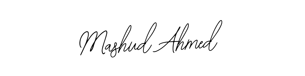 How to Draw Mashud Ahmed signature style? Bearetta-2O07w is a latest design signature styles for name Mashud Ahmed. Mashud Ahmed signature style 12 images and pictures png