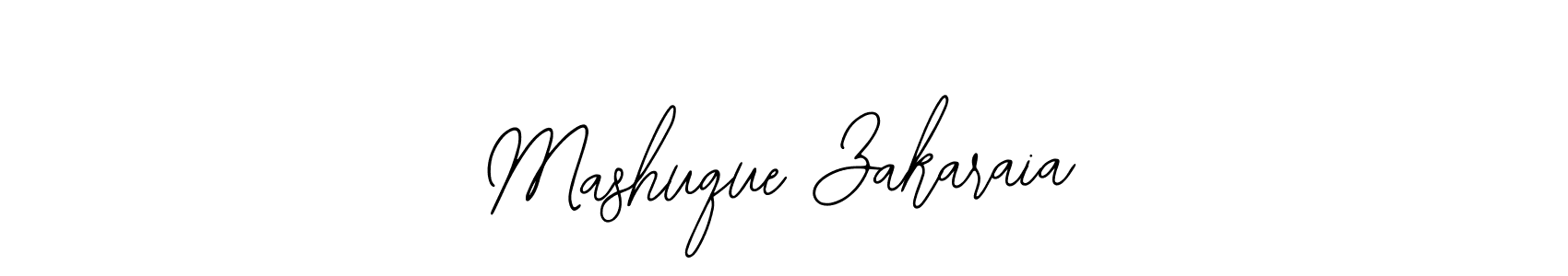 Also we have Mashuque Zakaraia name is the best signature style. Create professional handwritten signature collection using Bearetta-2O07w autograph style. Mashuque Zakaraia signature style 12 images and pictures png