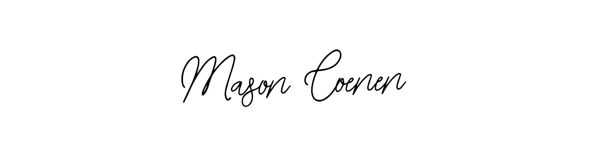 Design your own signature with our free online signature maker. With this signature software, you can create a handwritten (Bearetta-2O07w) signature for name Mason Coenen. Mason Coenen signature style 12 images and pictures png