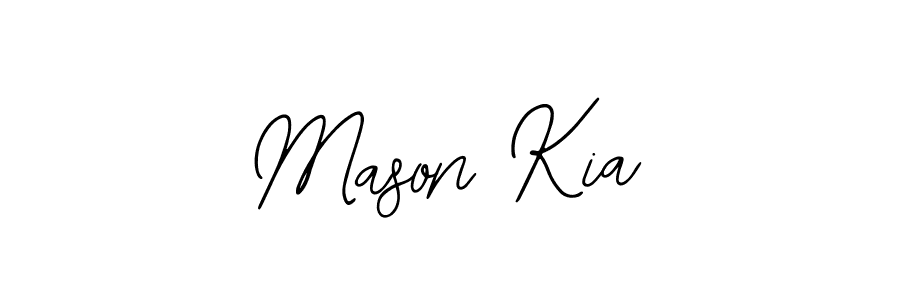 Make a beautiful signature design for name Mason Kia. Use this online signature maker to create a handwritten signature for free. Mason Kia signature style 12 images and pictures png