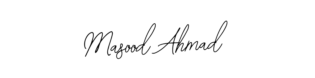 How to Draw Masood Ahmad signature style? Bearetta-2O07w is a latest design signature styles for name Masood Ahmad. Masood Ahmad signature style 12 images and pictures png