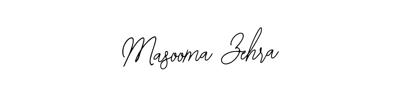 Make a beautiful signature design for name Masooma Zehra. With this signature (Bearetta-2O07w) style, you can create a handwritten signature for free. Masooma Zehra signature style 12 images and pictures png