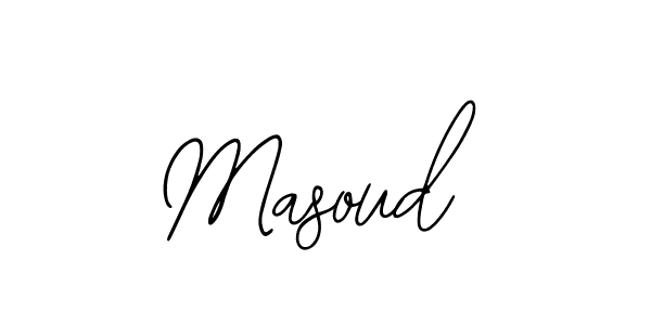 How to make Masoud signature? Bearetta-2O07w is a professional autograph style. Create handwritten signature for Masoud name. Masoud signature style 12 images and pictures png