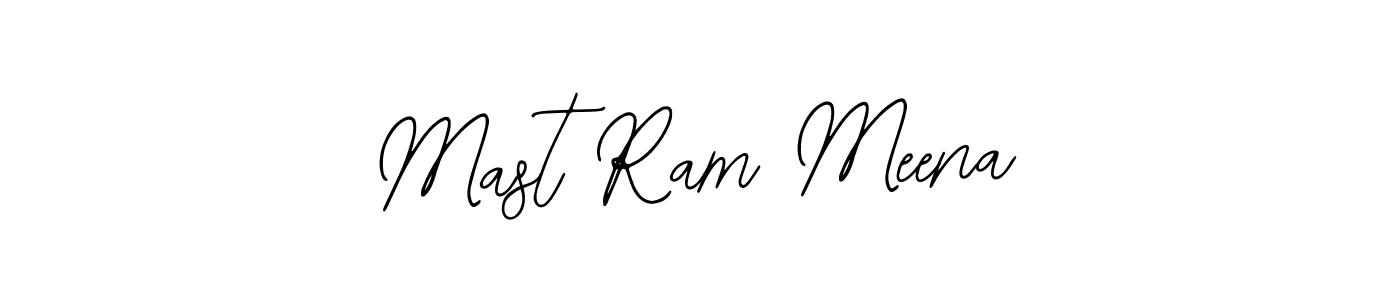 How to make Mast Ram Meena signature? Bearetta-2O07w is a professional autograph style. Create handwritten signature for Mast Ram Meena name. Mast Ram Meena signature style 12 images and pictures png