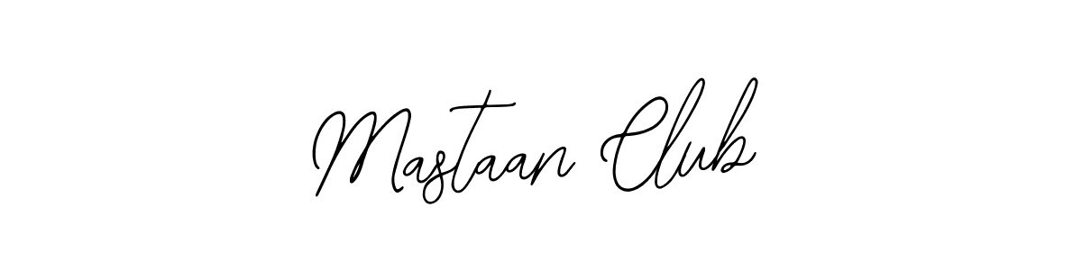 Make a beautiful signature design for name Mastaan Club. With this signature (Bearetta-2O07w) style, you can create a handwritten signature for free. Mastaan Club signature style 12 images and pictures png