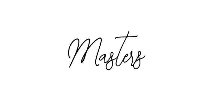 if you are searching for the best signature style for your name Masters. so please give up your signature search. here we have designed multiple signature styles  using Bearetta-2O07w. Masters signature style 12 images and pictures png