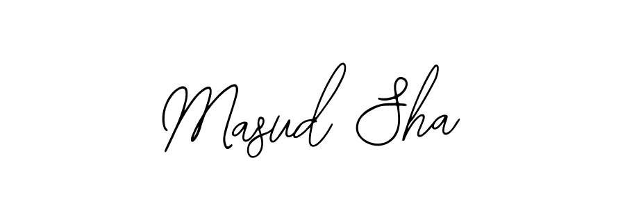 Use a signature maker to create a handwritten signature online. With this signature software, you can design (Bearetta-2O07w) your own signature for name Masud Sha. Masud Sha signature style 12 images and pictures png