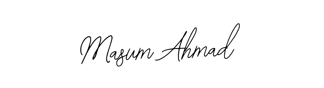 Make a beautiful signature design for name Masum Ahmad. Use this online signature maker to create a handwritten signature for free. Masum Ahmad signature style 12 images and pictures png