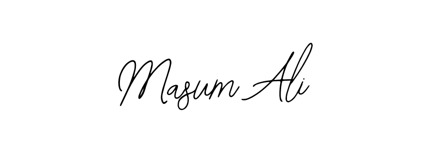 Make a beautiful signature design for name Masum Ali. With this signature (Bearetta-2O07w) style, you can create a handwritten signature for free. Masum Ali signature style 12 images and pictures png