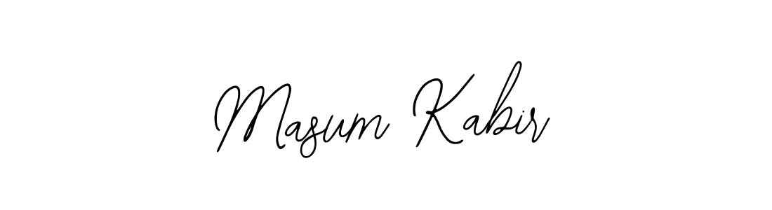 You should practise on your own different ways (Bearetta-2O07w) to write your name (Masum Kabir) in signature. don't let someone else do it for you. Masum Kabir signature style 12 images and pictures png