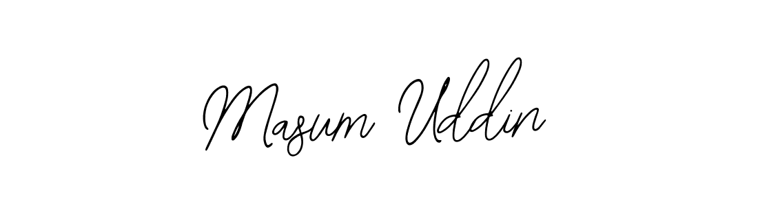 Also we have Masum Uddin name is the best signature style. Create professional handwritten signature collection using Bearetta-2O07w autograph style. Masum Uddin signature style 12 images and pictures png