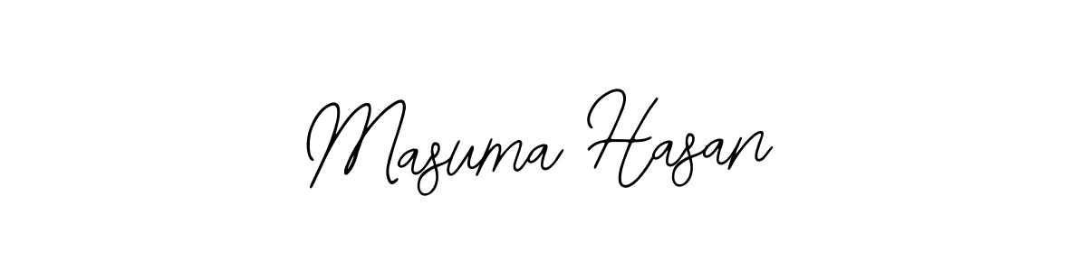 Also You can easily find your signature by using the search form. We will create Masuma Hasan name handwritten signature images for you free of cost using Bearetta-2O07w sign style. Masuma Hasan signature style 12 images and pictures png