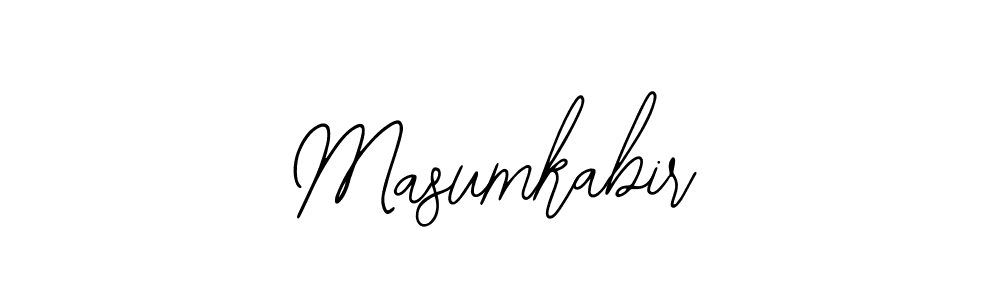 You should practise on your own different ways (Bearetta-2O07w) to write your name (Masumkabir) in signature. don't let someone else do it for you. Masumkabir signature style 12 images and pictures png