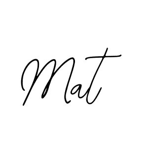 Also we have Mat name is the best signature style. Create professional handwritten signature collection using Bearetta-2O07w autograph style. Mat signature style 12 images and pictures png