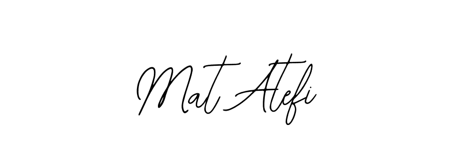 You can use this online signature creator to create a handwritten signature for the name Mat Atefi. This is the best online autograph maker. Mat Atefi signature style 12 images and pictures png