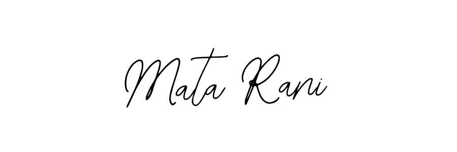 Similarly Bearetta-2O07w is the best handwritten signature design. Signature creator online .You can use it as an online autograph creator for name Mata Rani. Mata Rani signature style 12 images and pictures png