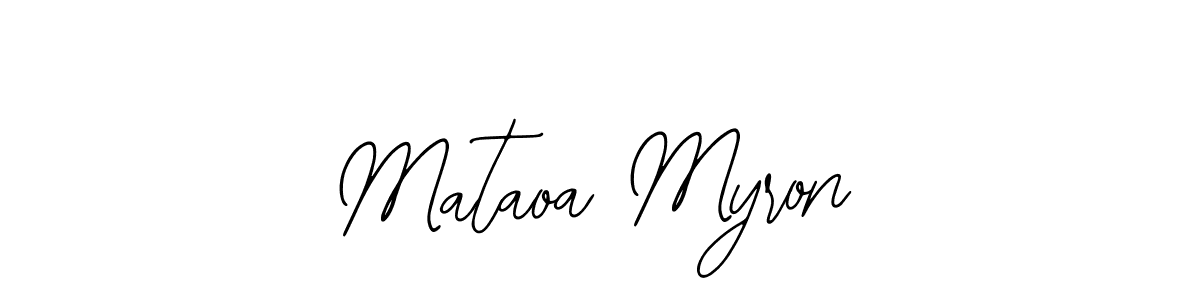 You can use this online signature creator to create a handwritten signature for the name Mataoa Myron. This is the best online autograph maker. Mataoa Myron signature style 12 images and pictures png
