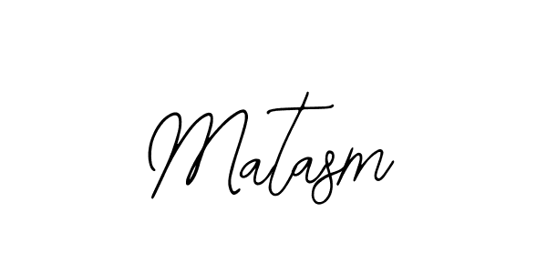 The best way (Bearetta-2O07w) to make a short signature is to pick only two or three words in your name. The name Matasm include a total of six letters. For converting this name. Matasm signature style 12 images and pictures png