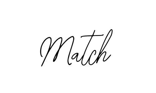 Use a signature maker to create a handwritten signature online. With this signature software, you can design (Bearetta-2O07w) your own signature for name Match. Match signature style 12 images and pictures png