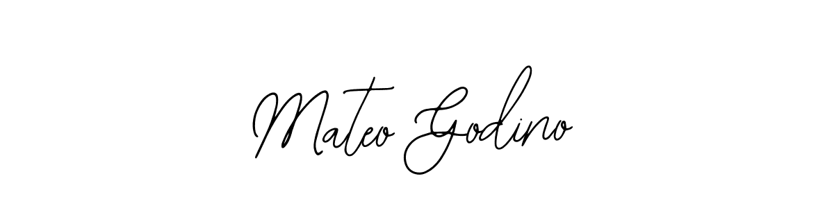 Bearetta-2O07w is a professional signature style that is perfect for those who want to add a touch of class to their signature. It is also a great choice for those who want to make their signature more unique. Get Mateo Godino name to fancy signature for free. Mateo Godino signature style 12 images and pictures png