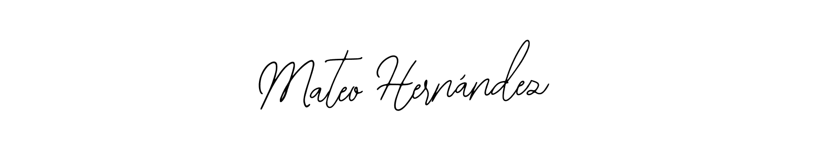 How to make Mateo Hernández name signature. Use Bearetta-2O07w style for creating short signs online. This is the latest handwritten sign. Mateo Hernández signature style 12 images and pictures png