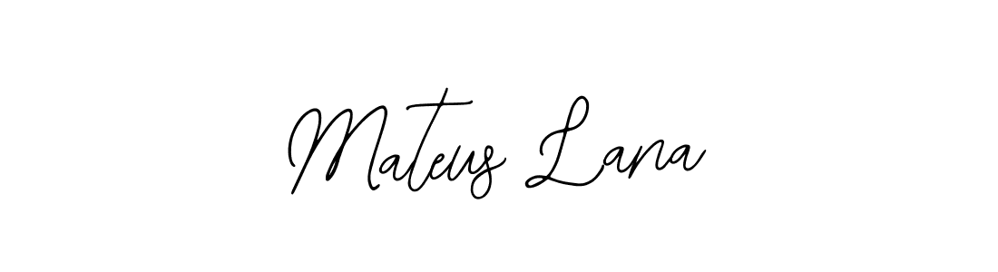 The best way (Bearetta-2O07w) to make a short signature is to pick only two or three words in your name. The name Mateus Lana include a total of six letters. For converting this name. Mateus Lana signature style 12 images and pictures png